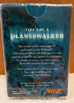 Magic The Gathering- Blue & Green Planeswalker Card Deck's - Sealed - Image 2