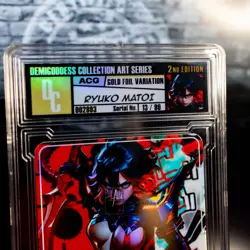 Ryuko Matoi Waifu Trading Card SLAB Encased #13/99 Demigoddess Kill la Kill - Image 3