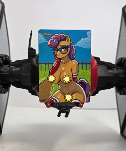 MTG, Plains, My Little Pony, Waifu, Alter, Hand Painted by BAZAYO, 18+ - Image 1