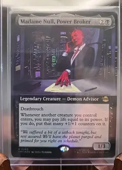 Madame Null, Power Broker (Extended Art) Teenage Mutant Ninja Turtles MTG Foil - Image 3