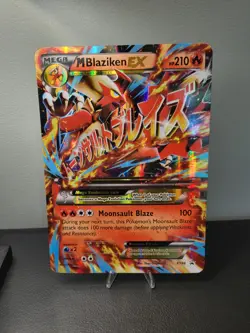 M Blaziken EX XY86 Jumbo Cards Holo GREAT CONDITION - Image 1