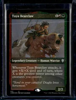 Tuya Bearclaw - 612 - Foil Etched - CMR - NM - MTG - Image 1