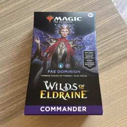 Magic: The Gathering Wilds of Eldraine Commander Deck Faerie Fae Dominion - Image 1
