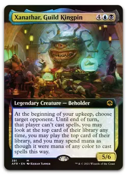 Xanathar, Guild Kingpin (Extended Art) #391 (Foil) NM Forgotten Realms Magic MTG - Image 1