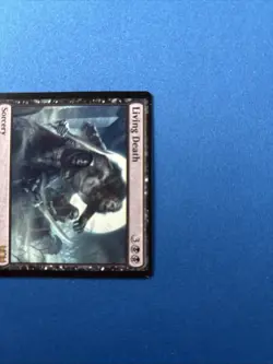 Mtg Living Death TDC Misprint Miscut Rare - Image 3