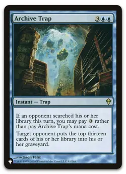 Archive Trap #41/249 (NM) List Reprints LIST LIST Magic MTG - Image 1