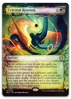 Celestial Reunion (Showcase) #326 (Foil) (NM) ECL Magic MTG - Image 1