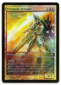 Firemane Avenger #163 (Foil) (NM) Game Day & Store Championship GAME Magic MTG - Image 1