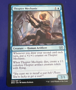 MTG - Thopter Mechanic - The Brothers' War - Image 1