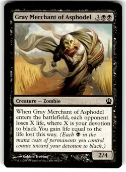 Gray Merchant of Asphodel Theros Regular MTG MTG NM - Image 1