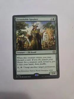 MTG - Formidable Speaker - Lorwyn Eclipsed - NM - Image 1