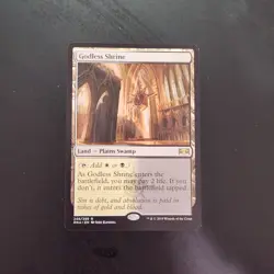 Godless Shrine 248/259 Ravnica Allegiance: Rare Land - Near Mint - Image 2