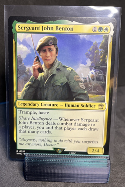 Sergeant John Benton Universes Beyond: Doctor Who Regular - Image 1