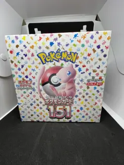 151 Booster Box sv2a w shrink Pokemon Card Scarlet & Violet Japanese - Image 1