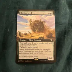 Rumbleweed - (Extended Art) Commander: Outlaws of Thunder Junction Regular - Mtg - Image 1