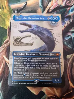 MTG - Eluge, the Shoreless Sea (Borderless) - Bloomburrow - Regular Non-foil - Image 3