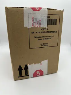 2018 Magic the Gathering MTG Commander Set of 4 Factory Sealed Decks - ENGLISH - Image 1