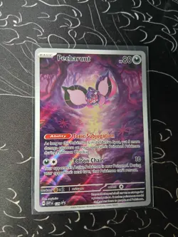 Pokemon Shrouded Fable 5-Card Lot: Pecharunt ex SIR, Fraxure IR, Okidogi, Promos - Image 5