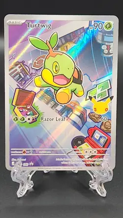 Pokemon First Partner Illustration Collection Turtwig Chimchar Piplup Promo - Image 2