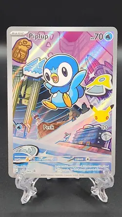 Pokemon First Partner Illustration Collection Turtwig Chimchar Piplup Promo - Image 5