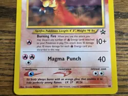 Pokemon Wotc Black Star Promo # 44 Magmar,,not played - Image 3