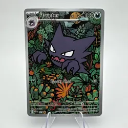Pokemon TCG - Haunter 027 Illustration Rare Holo Mega Evolution Promo | NM - Image 1