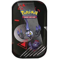Pokemon TCG Black Bolt White Flare Scarlet & Violet Mini Tin 2 Booster Packs - Image 1