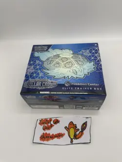 Pokemon TCG Stellar Crown Pokemon Center Exclusive ETB SEALED - SHIPS ASAP - Image 1
