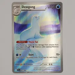 Dewgong Illustration Rare 097/094 Me02: Phantasmal Flames Pokemon TCG LP - Image 1