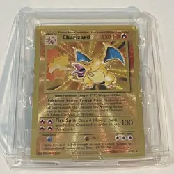 Pokemon Charizard Gold Metal Celebrations Holo #4/102 - ORIGINAL/ SEALED PACKAGE - Image 1