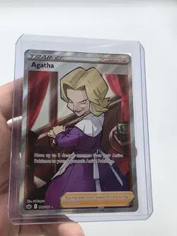 Agatha (Full Art) 186/198SWSH06: Sword & Shield Chilling Reign Near Mint Pokemon - Image 2