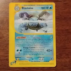 Pokemon Blastoise Expedition Base Set 15/165 Rare 100 HP Masago English - Image 1