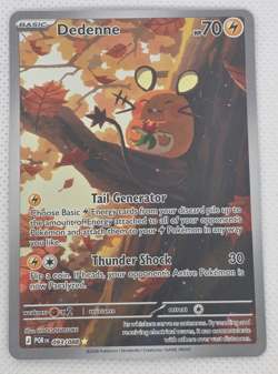 2026 Pokemon Perfect Order Dedenne 093/088 Illustration Rare EN English ME03- NM - Image 1