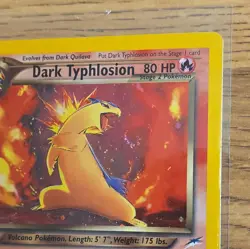 Pokemon Dark Typhlosion 10/105 Neo Destiny Unlimited Holo Rare Pokemon TCG - Image 3