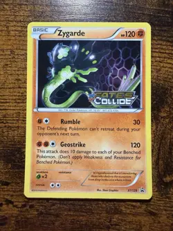 Pokemon Zygarde Fates Collide XY129 Promo Prerelease Holo - Image 1