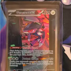 Genesect Ex 169/086 Special Illustration Rare Holo Sv: Black Bolt EN Pokemon - Image 1