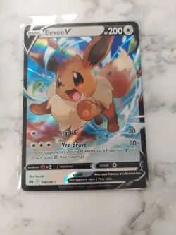 Pokemon Eevee V 108/159 Crown Zenith ULTRA RARE - Image 1