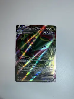 Pokemon TCG Rayquaza VMAX Crown Zenith 102/159 NM - Image 1