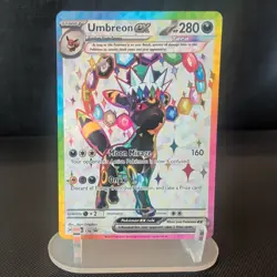 Pokemon Umbreon EX Promo Holo SVP176 Scarlet & Violet Premium Figure Collection - Image 1