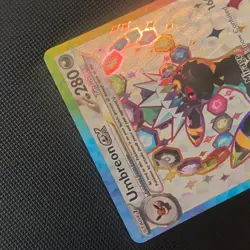 Pokemon Umbreon EX Promo Holo SVP176 Scarlet & Violet Premium Figure Collection - Image 4