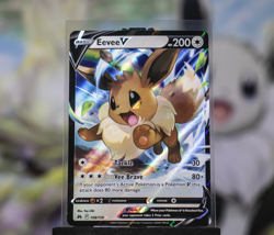 Pokemon TCG Eevee V Crown Zenith 108/159 Holo Ultra Rare - Image 2