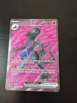Pokemon TCG Salazzle Ex 101/088 Full Art Perfect Order NM - Image 1