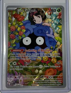 Pokemon Ascended Heroes- Erika's Tangela Illustration Rare (IR) 218/217 - Image 1
