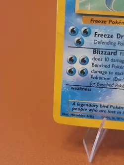 Articuno - 17/62 - Pokemon Fossil Unlimited DMG CREASED - Image 5