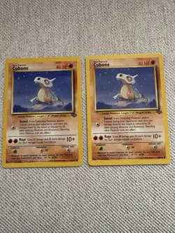 Pokemon Cubone Jungle First Edition 50/64 with 2 Cubone - Image 3