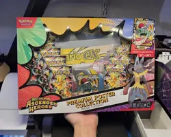 🔥Set of 2 SEALED Pokemon Ascended Heroes Premium Poster Collection In Hand🔥 - Image 1