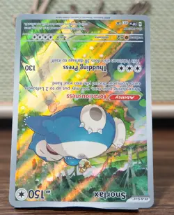 Full Art - Snorlax Pokemon Scarlet & Violet Black Star Promo #051 - Image 3