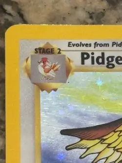 Pokemon TCG Pidgeot Jungle 8/64 Holo 1999-2000 Wizards Base Set Copyright... - Image 4