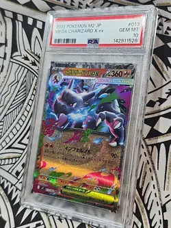 Mega Charizard X ex #013 M2 Inferno X 2025 JP Pokemon PSA 10 GEM MINT (528) - Image 5