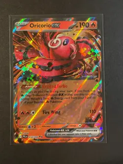 Pokemon Oricorio ex 018/094 Phantasmal Flames Double Rare NM - Image 1